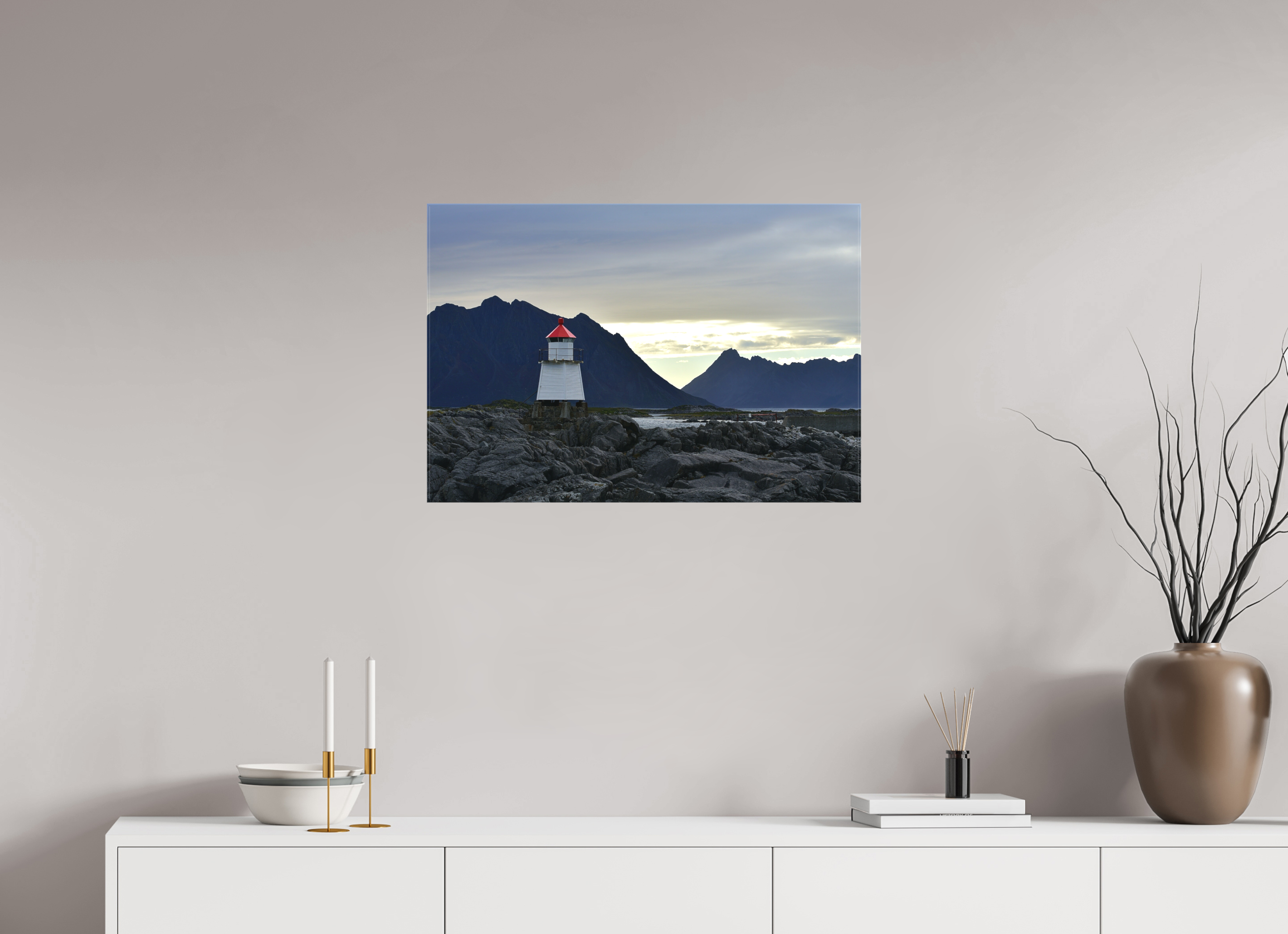73,1 x 50 cm, Father forgive me The Ligthhouse