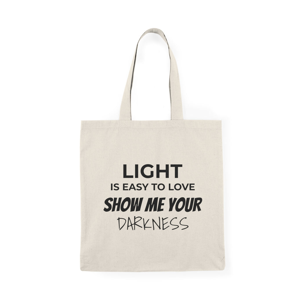 Tote Bag, Eco-Friendly Reusable Bag, Gift for Her, Minimalist Grocery Tote, Inspirational Design