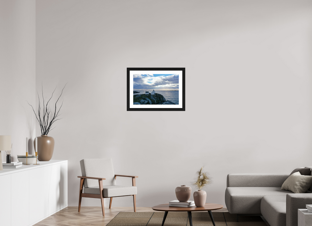 60 x 40 cm, Holzrahmen View from the Rock
