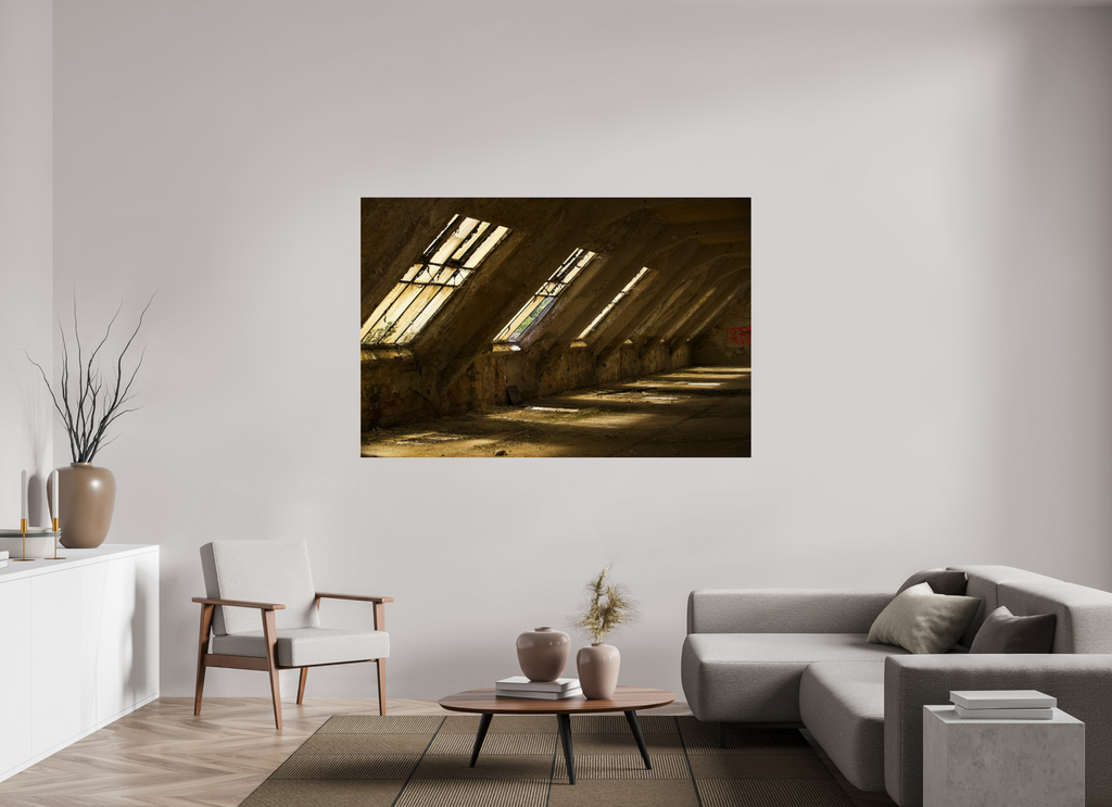 180 x 120 cm, Photo Print Under Acrylic Glass Factory Windows